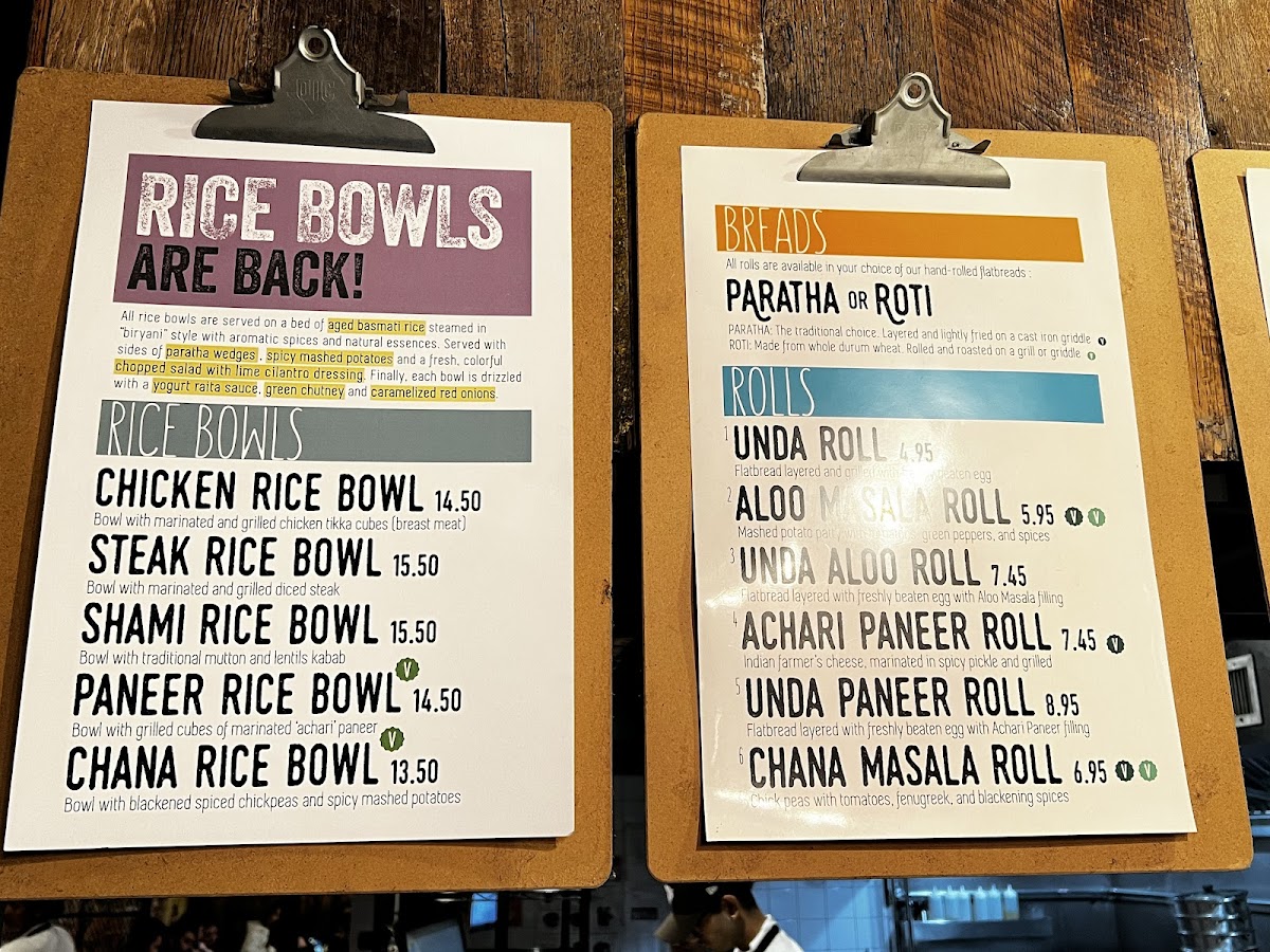 The Kati Roll Company Menu - Image 2